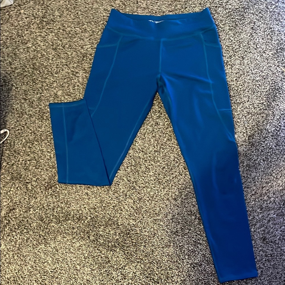 Athletic Works Teal Leggings